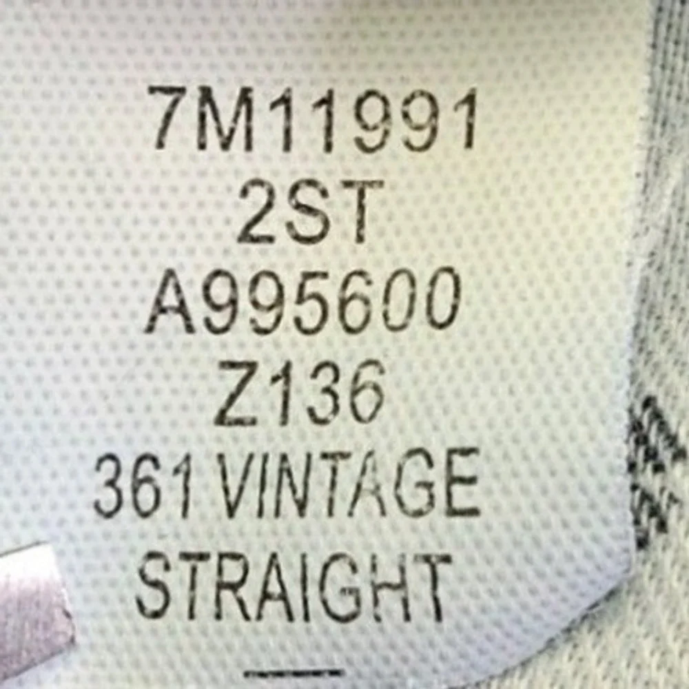 Lucky Brand 361 Vintage Straight Mens Blue‎ Medium Wash Denim Jeans 36x30